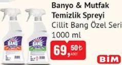 CİLLİT BANG ÖZEL SERİ BANYO & MUTFAK TEMİZLİK SPREYİ 1000 ML